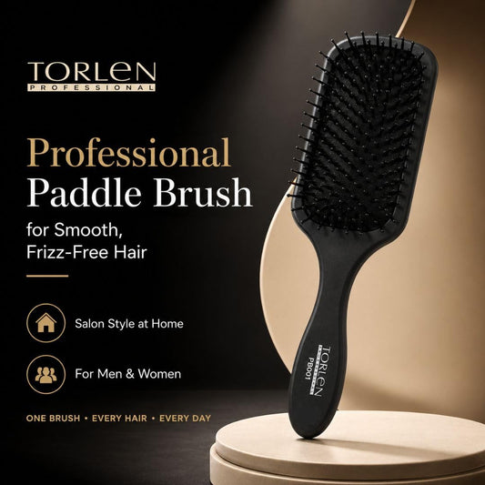 TORLEN Professional Paddle Hair Brush PB001