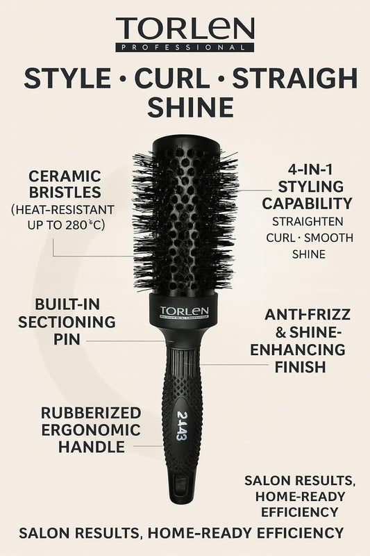 TORLEN PROFESSIONAL- Blow Dry Hairbrush 2443