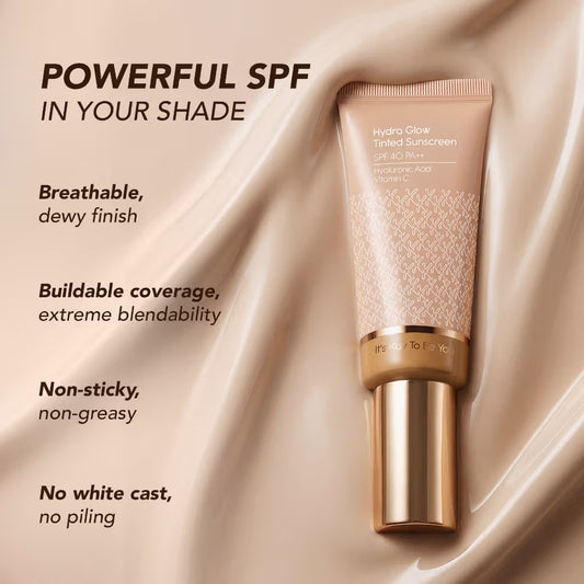 Kay Beauty Hydra Glow Tinted Sunscreen SPF 40 PA++ with Hyaluronic Acid & Vitamin C