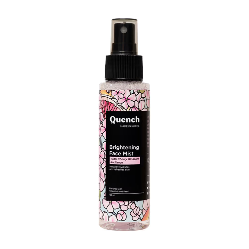 Brightening Face Mist for Glowing Skin Floral Scent