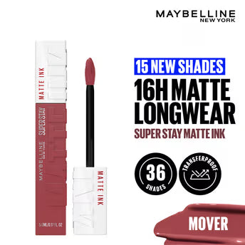 Maybelline New York Super Stay Matte Ink Liquid Lipstick, Lasts Up to 16 Hours