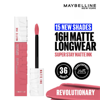 Maybelline New York Super Stay Matte Ink Liquid Lipstick, Lasts Up to 16 Hours