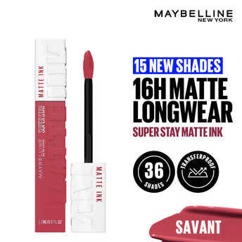 Maybelline New York Super Stay Matte Ink Liquid Lipstick, Lasts Up to 16 Hours