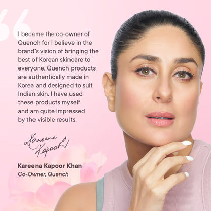 Quench Brightening Sheet Mask with Cherry Blossom