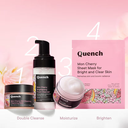 Quench Brightening Sheet Mask with Cherry Blossom
