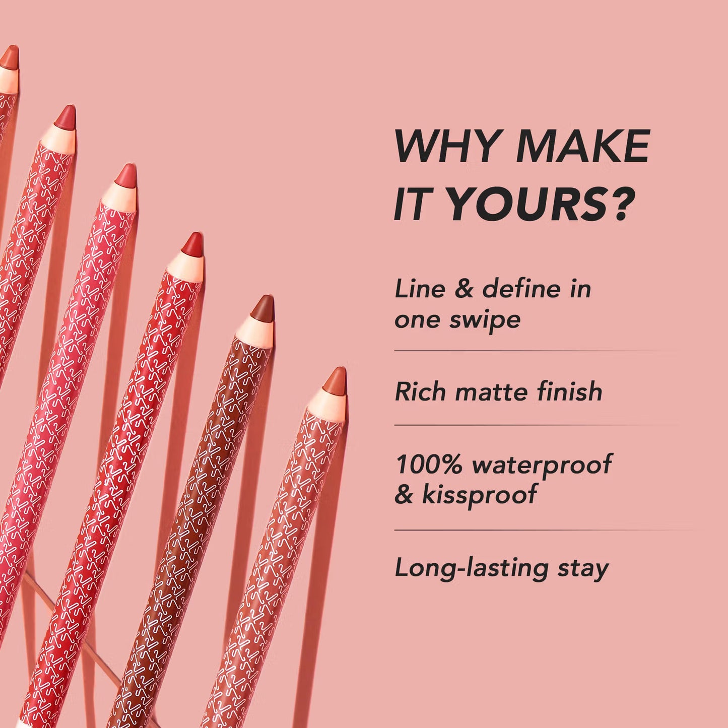 Kay Beauty Matte Action Line & Fill Lip Pencil