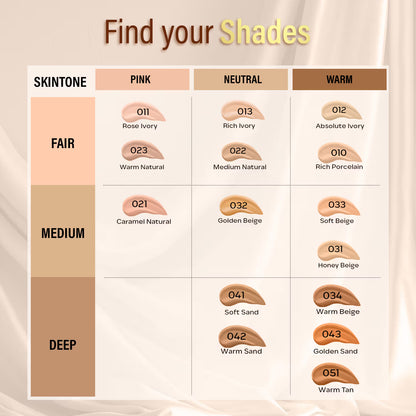 Faces Canada 3In1 All Day Hydra Matte Foundation + Moisturizer + SPF 30
