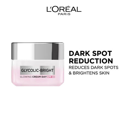 LOreal Paris Glycolic Bright Day Cream With SPF 30 (50ml)