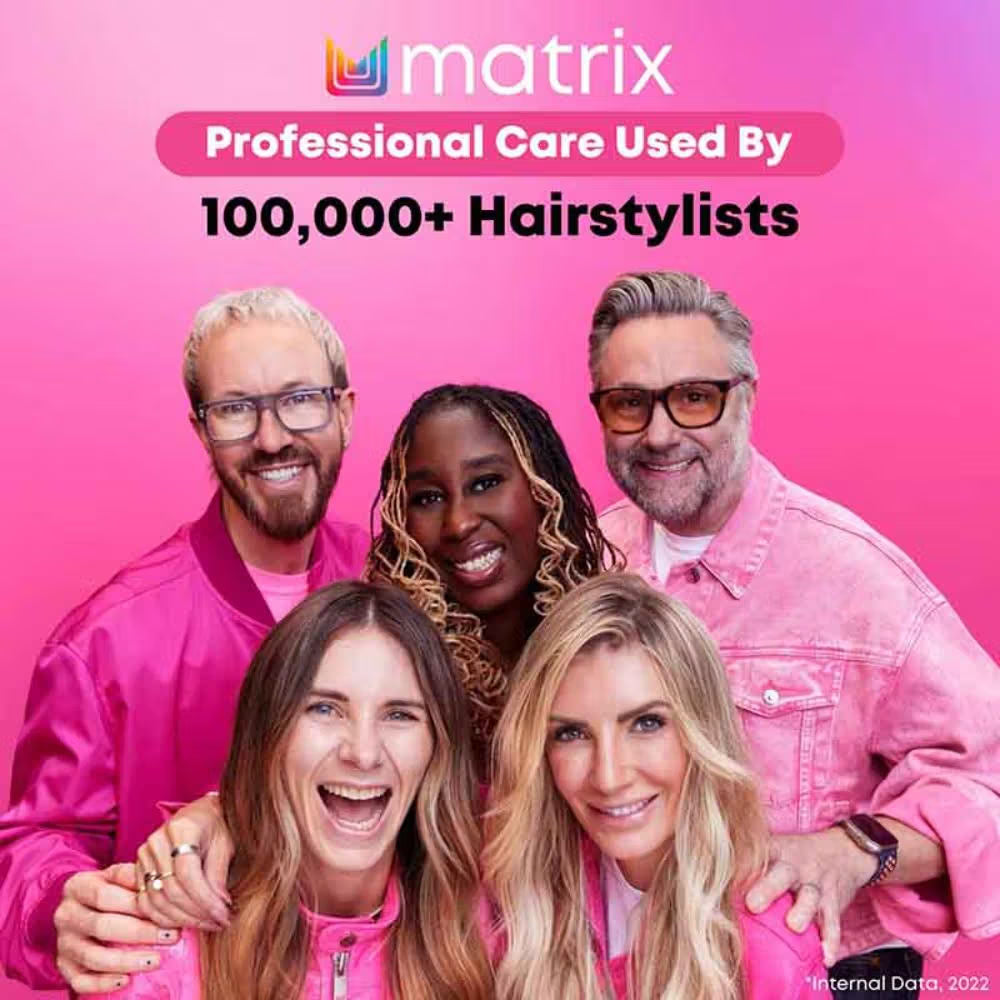 Matrix InstaCure Liquid Protein Shampoo for Damaged Hair, Reduce Split Ends, Breakage, Paraben Free