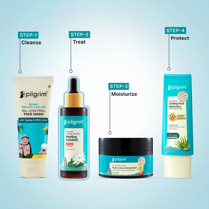 Pilgrim 25% AHA + 2% BHA + 5% PHA Peeling Solution Face Serum