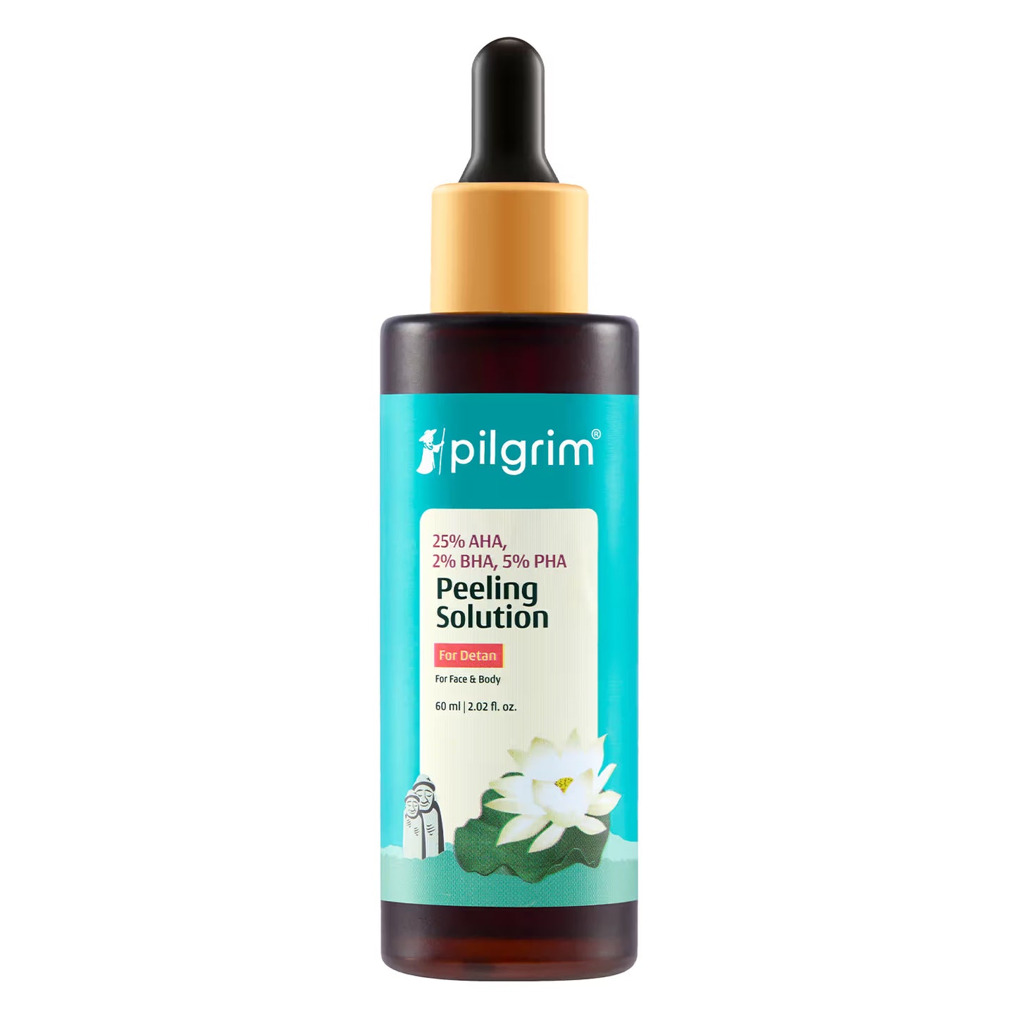 Pilgrim 25% AHA + 2% BHA + 5% PHA Peeling Solution Face Serum