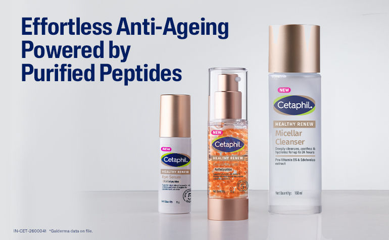 Cetaphil Healthy Renew Facial Serum with Purified Peptides, For Firmness & Barrier Protection
