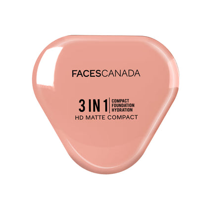 Faces Canada 3 In 1 HD Matte Compact