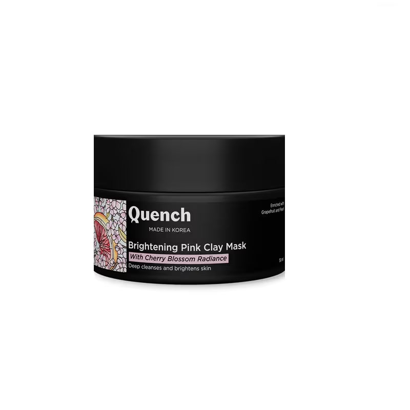 Quench Mon Cherry Brightening Pink Clay Mask