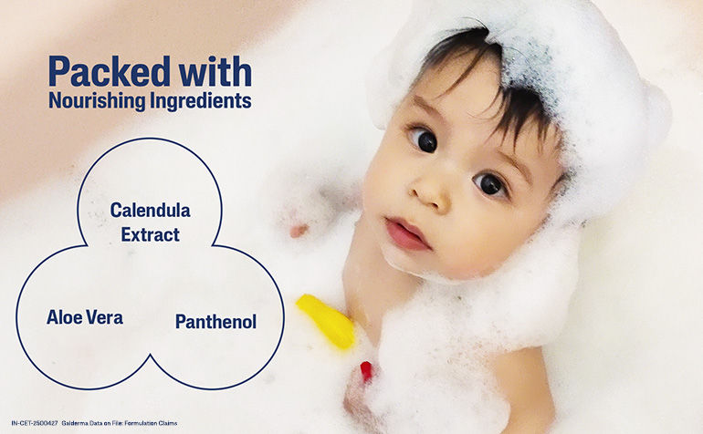 Cetaphil Baby Wash & Shampoo with Organic Calendula(400ML)