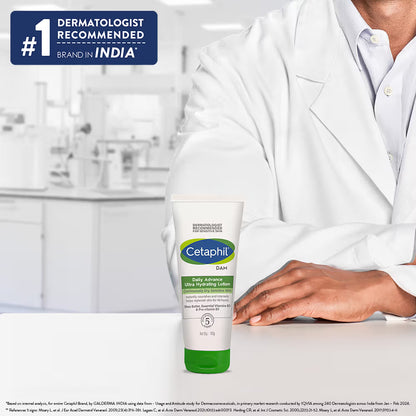 Cetaphil DAM Daily Advance Ultra Hydrating Lotion with Shea Butter & Niacinamide for Sensitive Skin