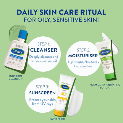 Cetaphil DAM Daily Advance Ultra Hydrating Lotion with Shea Butter & Niacinamide for Sensitive Skin