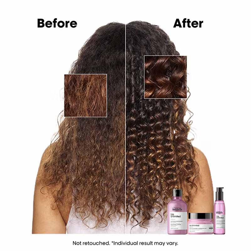 L'Oréal Professionnel Liss Unlimited Leave-In Serum for Frizz Free Hair and Intense Smoothing