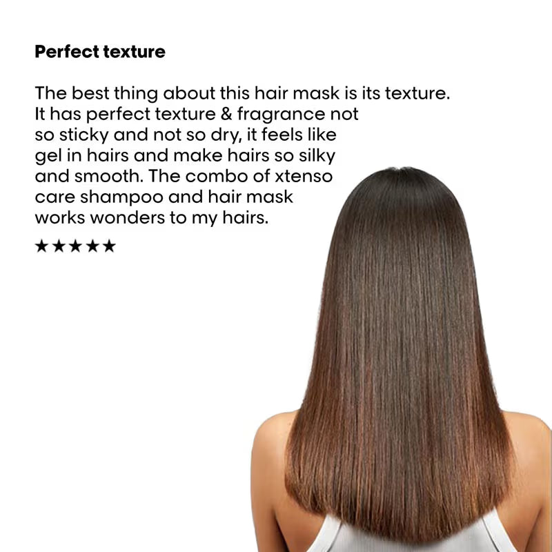 L'Oreal Professionnel Xtenso Care Masque, Frizz-Free Smooth Hair With Pro-Keratin & Incell