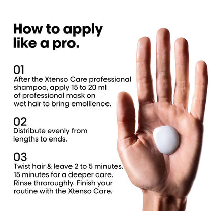 L'Oreal Professionnel Xtenso Care Sulfate-Free Masque, Frizz-Free & Shiny Hair With Pro-Keratin