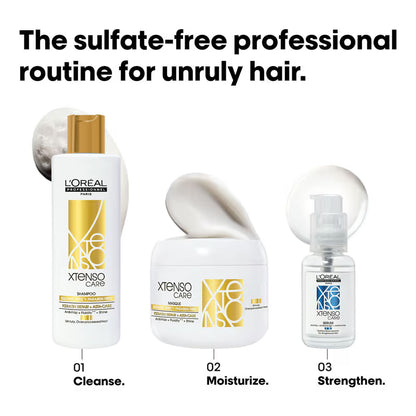 L'Oreal Professionnel Xtenso Care Sulfate-Free Masque, Frizz-Free & Shiny Hair With Pro-Keratin