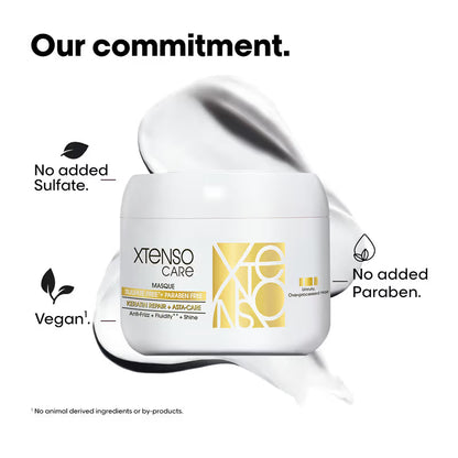 L'Oreal Professionnel Xtenso Care Sulfate-Free Masque, Frizz-Free & Shiny Hair With Pro-Keratin