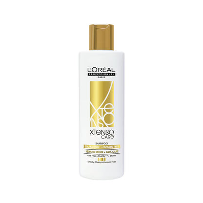 L'Oreal Professionnel Xtenso Care Sulfate-Free Shampoo, Frizz-Free & Shiny Hair With Pro-Keratin