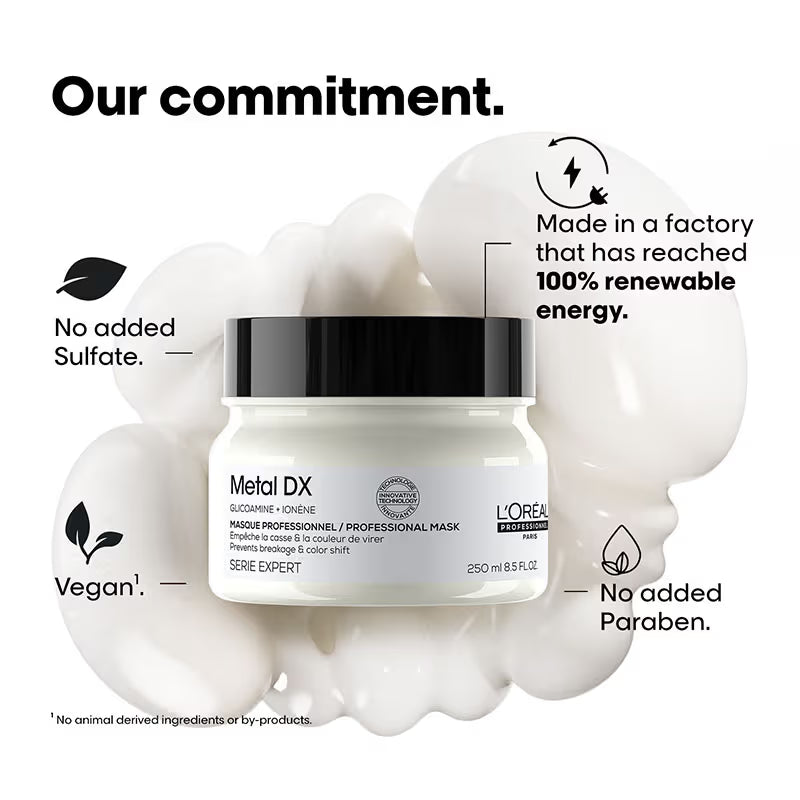 L’Oréal Professionnel Metal DX Hair Mask For 97% Less Hair Breakage, Anti-Deposit Protector