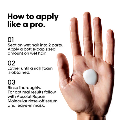 L'Oréal Professionnel Absolut Repair Molecular Sulfate-Free Deep Repair Shampoo