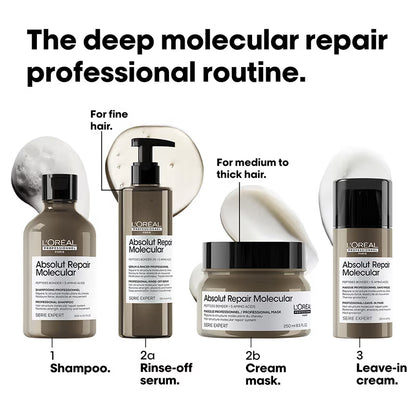 L'Oréal Professionnel Absolut Repair Molecular Deep Repair Rinse-Off Serum For Very Damaged Hair