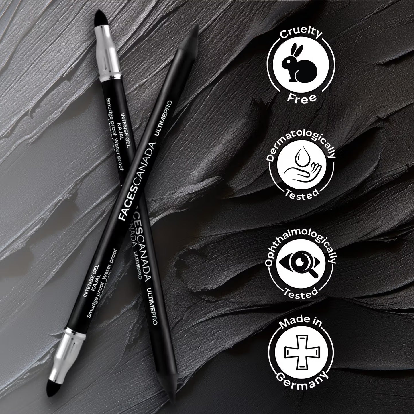 Faces Canada Ultime Pro Intense Gel Kajal With Free Sharpener