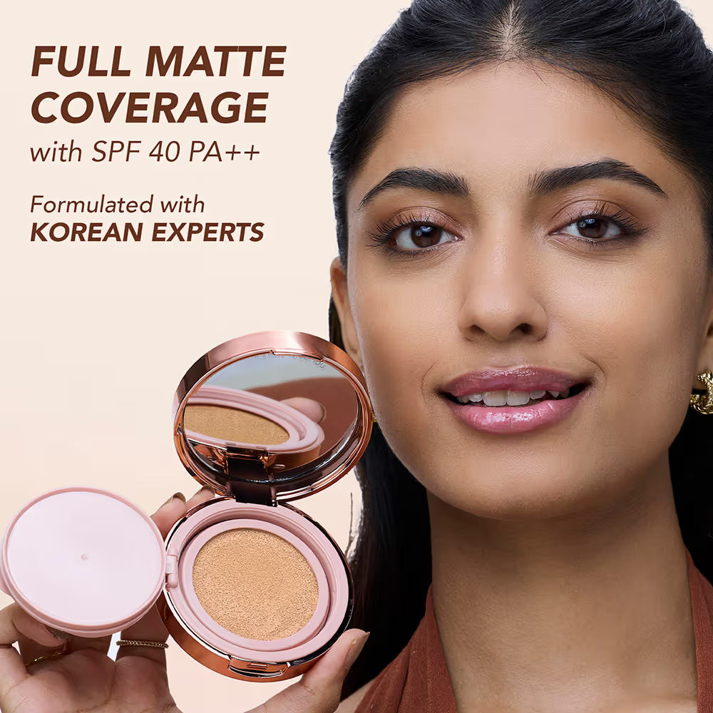 Kay Beauty Full Coverage Cloud Cushion Foundation with in-vivo tested SPF 40 PA ++