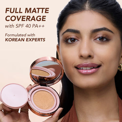 Kay Beauty Full Coverage Cloud Cushion Foundation with in-vivo tested SPF 40 PA ++