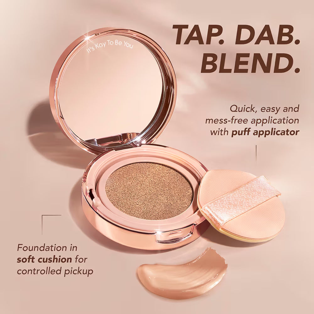 Kay Beauty Full Coverage Cloud Cushion Foundation with in-vivo tested SPF 40 PA ++
