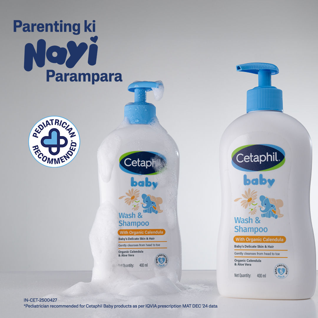 Cetaphil Baby Wash & Shampoo with Organic Calendula(400ML)