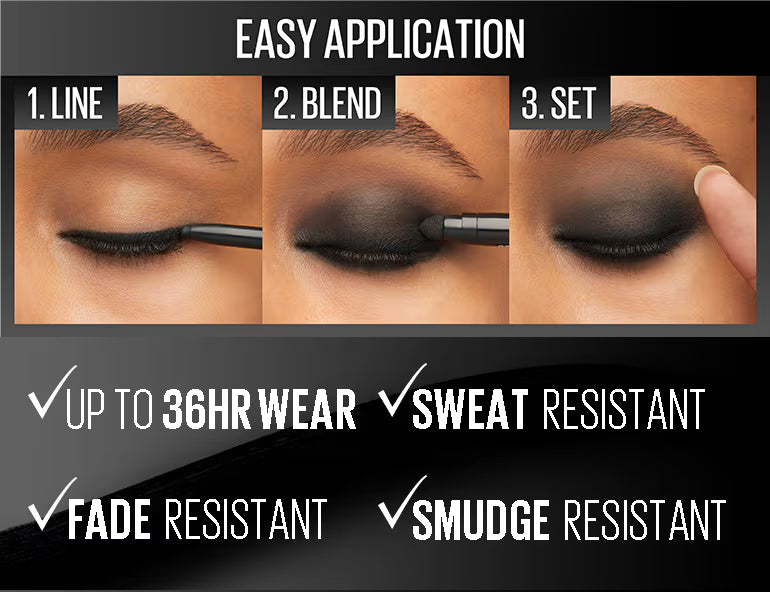 Maybelline New York Tattoo Studio Eye Kohl Gel Pencil Eyeliner