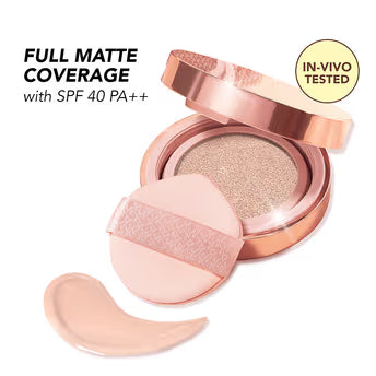 Kay Beauty Full Coverage Cloud Cushion Foundation with in-vivo tested SPF 40 PA ++