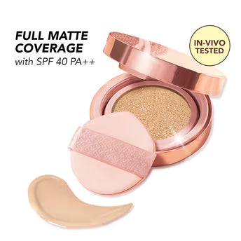 Kay Beauty Full Coverage Cloud Cushion Foundation with in-vivo tested SPF 40 PA ++