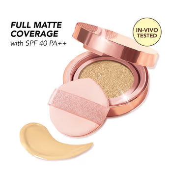 Kay Beauty Full Coverage Cloud Cushion Foundation with in-vivo tested SPF 40 PA ++