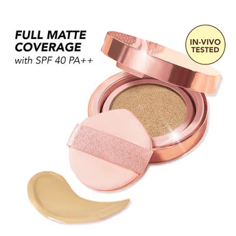 Kay Beauty Full Coverage Cloud Cushion Foundation with in-vivo tested SPF 40 PA ++