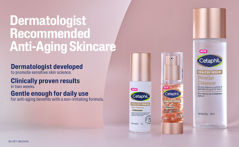 Cetaphil Healthy Renew Facial Serum with Purified Peptides, For Firmness & Barrier Protection
