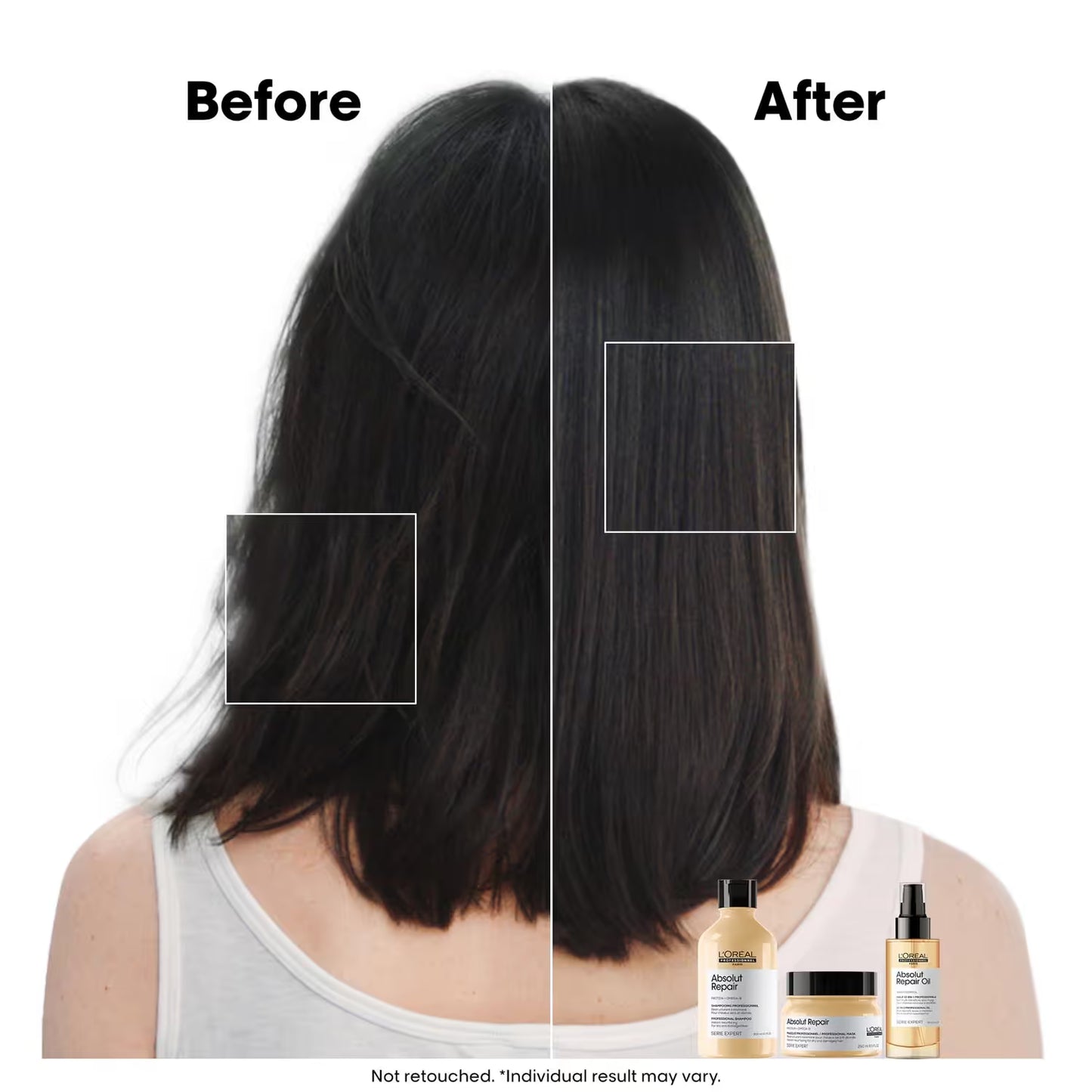 L'Oréal Professional Absolut Repair Shampoo with Protein & Omega-9 for Dry & Damaged Hair