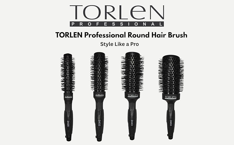 TORLEN PROFESSIONAL- Blow Dry Hair Brush 2425