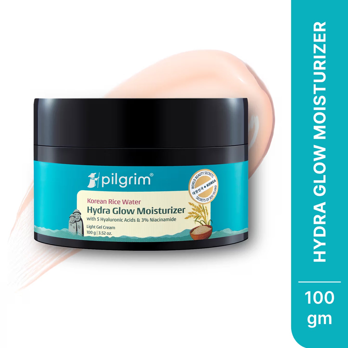 Pilgrim Korean Rice Water Hydra Glow Light Gel Moisturizer