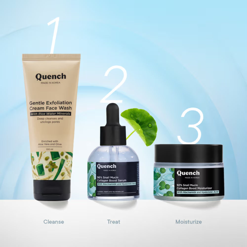 Quench 96% Snail Mucin Collagen Boost Serum