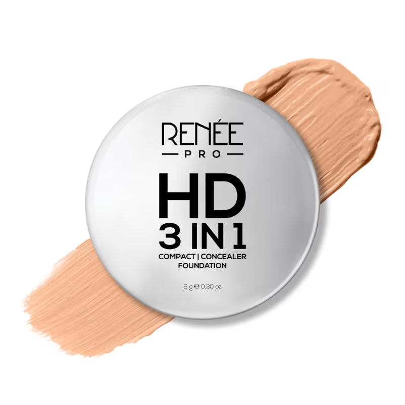 Renee Cosmetics Pro HD 3-IN-1 Compact
