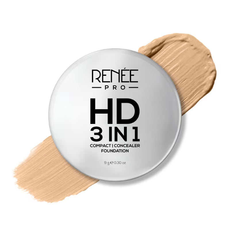 Renee Cosmetics Pro HD 3-IN-1 Compact
