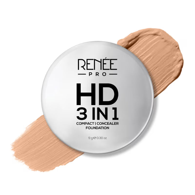 Renee Cosmetics Pro HD 3-IN-1 Compact
