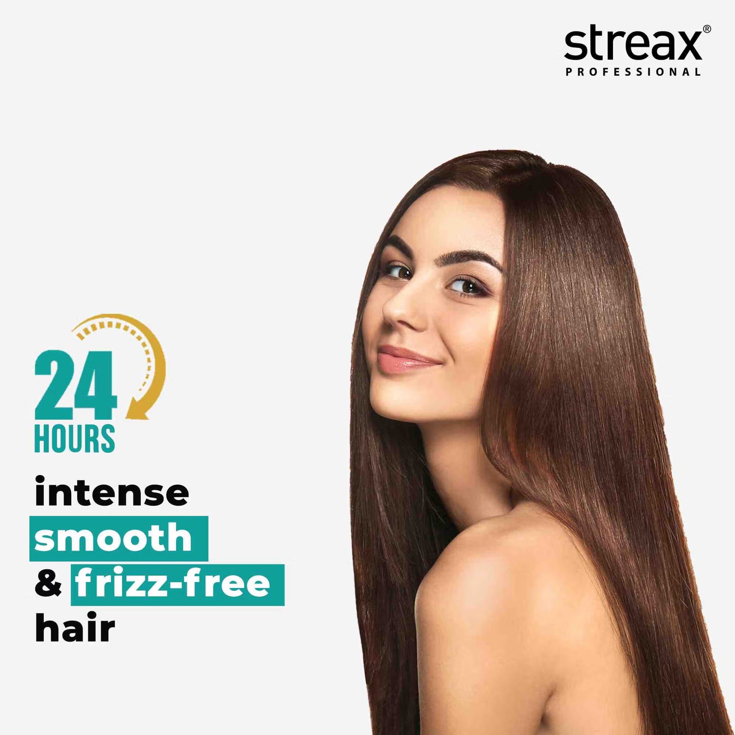 Streax Professional Vitariche Gloss Hair Serum for Frizz Control & Shine with Vitamin E