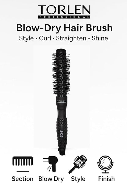 TORLEN PROFESSIONAL- Blow Dry Hair Brush 2425